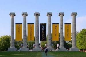 Mizzou's famous columns